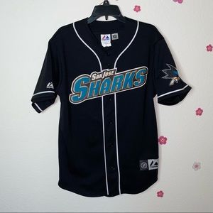 sharks baseball jersey